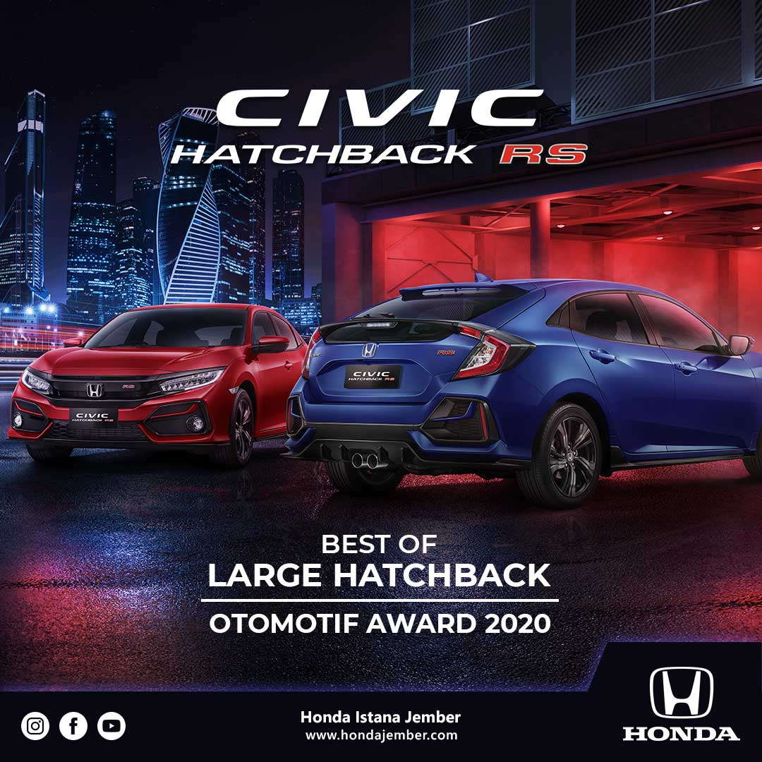 Honda Civic Hatchback RS Raih Penghargaan