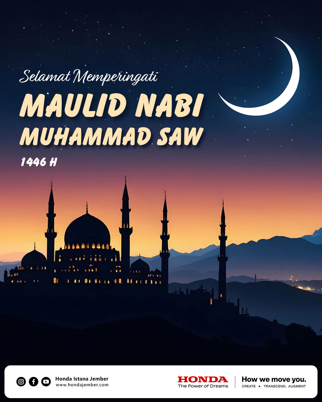 Maulid Nabi Muhammad SAW 1446 H