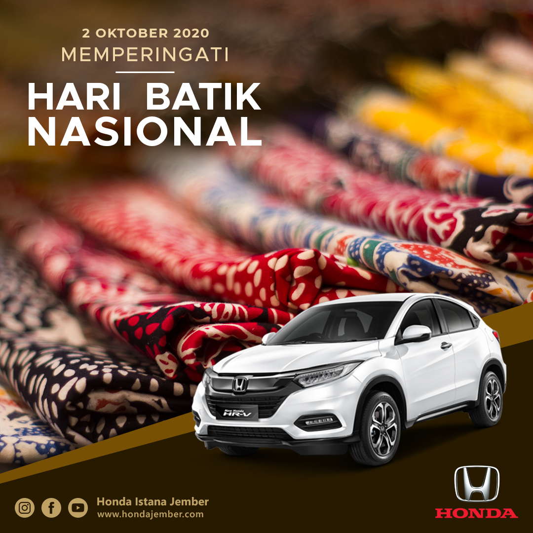 Hari Batik Nasional 2 Oktober 2020