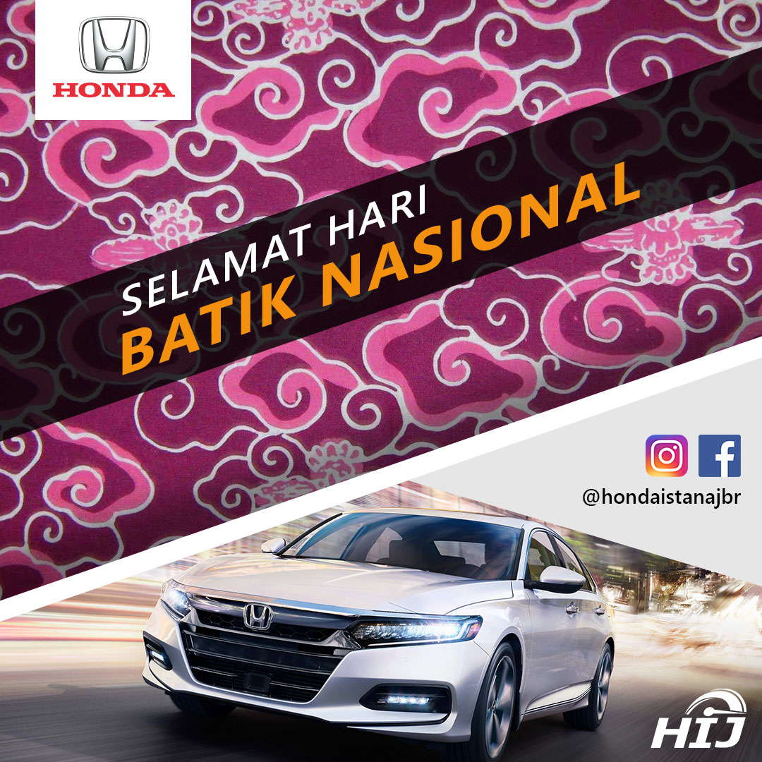 Selamat Hari Batik Nasional 2019