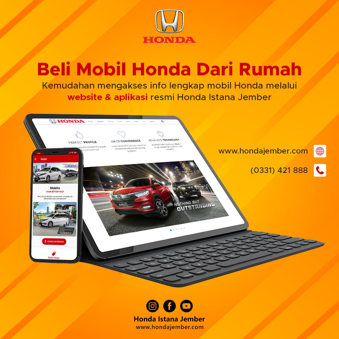 Beli Mobil Honda dari Rumah