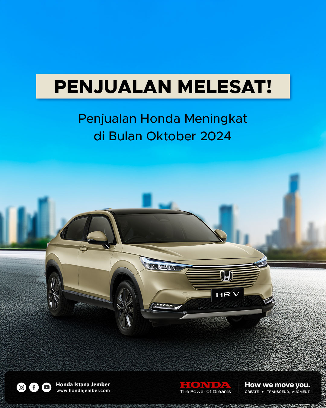 Penjualan Honda Oktober 2024