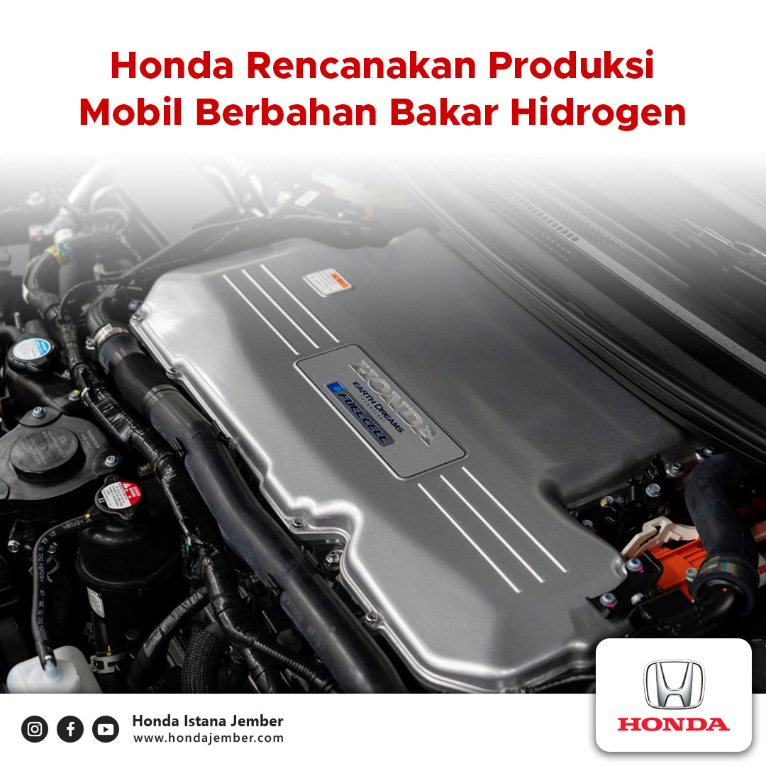 Mesin Mobil Honda Berbahan Bakar Hidrogen