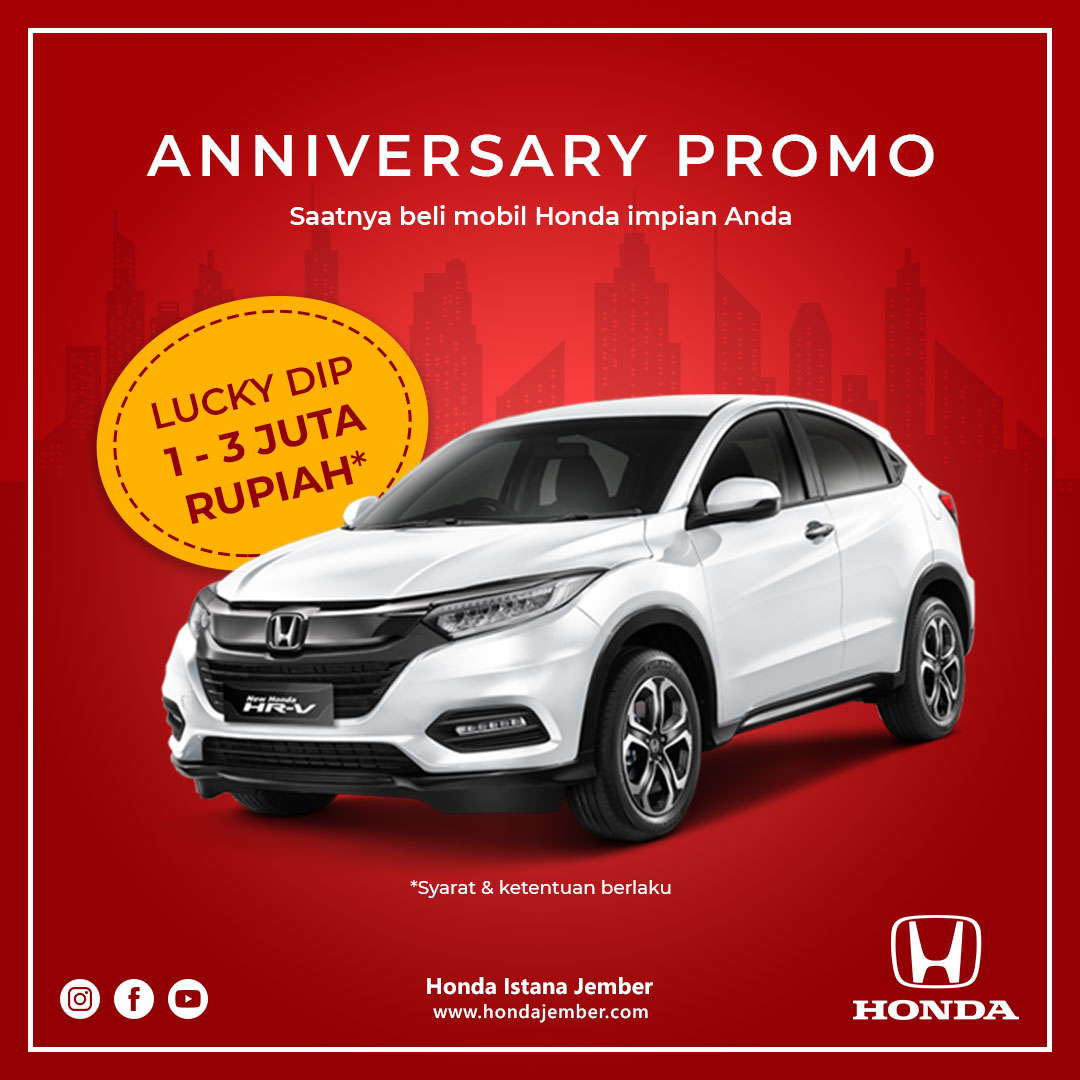 Honda Istana Jember 7th Anniversary Promo