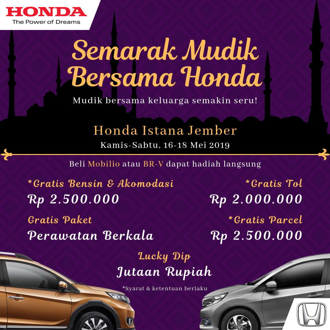 Semarak Mudik Bersama Honda