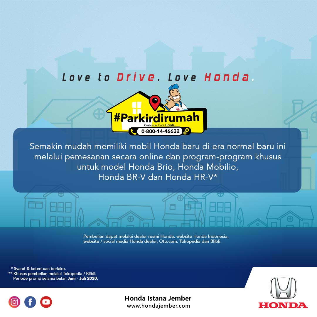 Beli Honda dari Rumah Semakin Untung